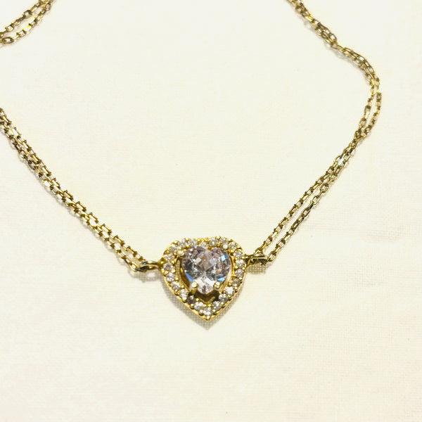 Heart-Shaped Silver Bracelet for Women