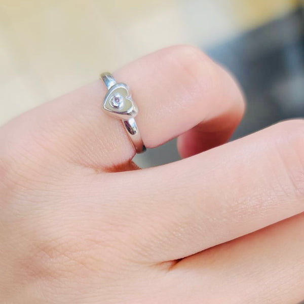 Mini Heart shape Ring for Pinky Finger