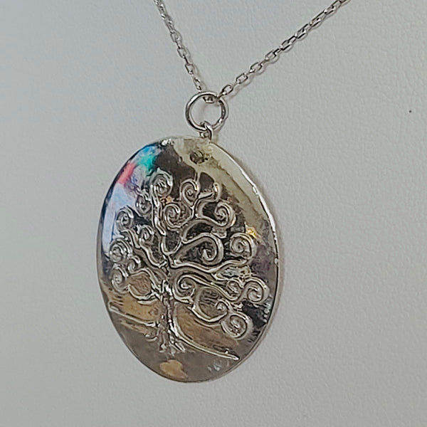 Tree of Life Necklace Sterling Silver