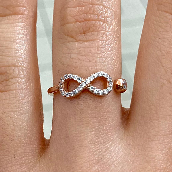 Infinity Sterling Silver Ring