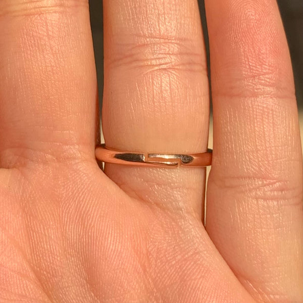 3D Heart Sterling Silver Ring