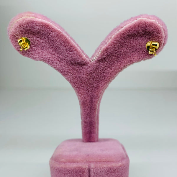 Tiny Heart Stud Earrings