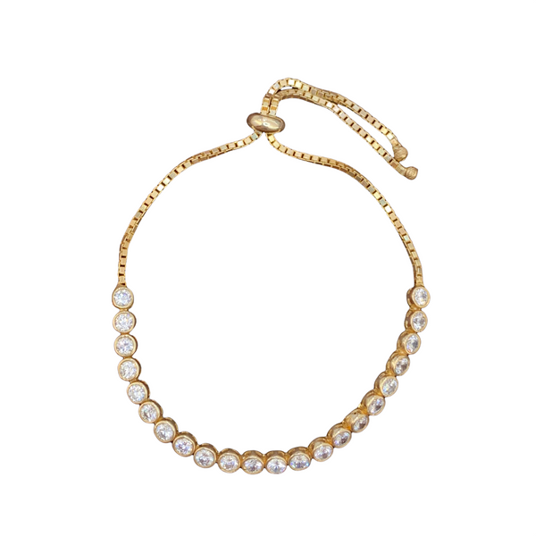 Simple Casual Sterling Silver Bracelet