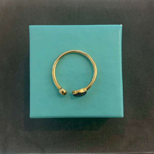 Evil Eye Ring Adjustable