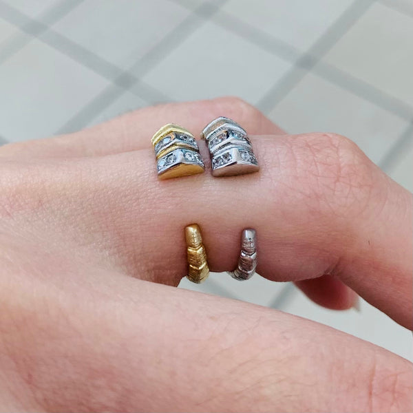 Tail Shape Sterling Silver Ring