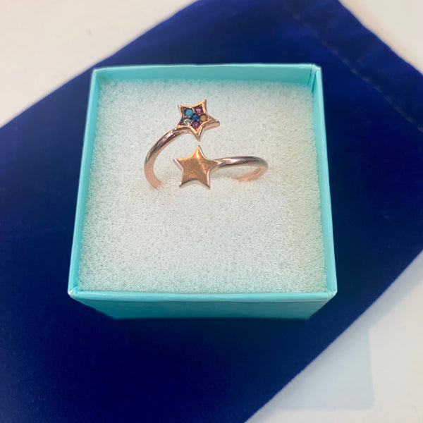 Star Ring Double Adjustable