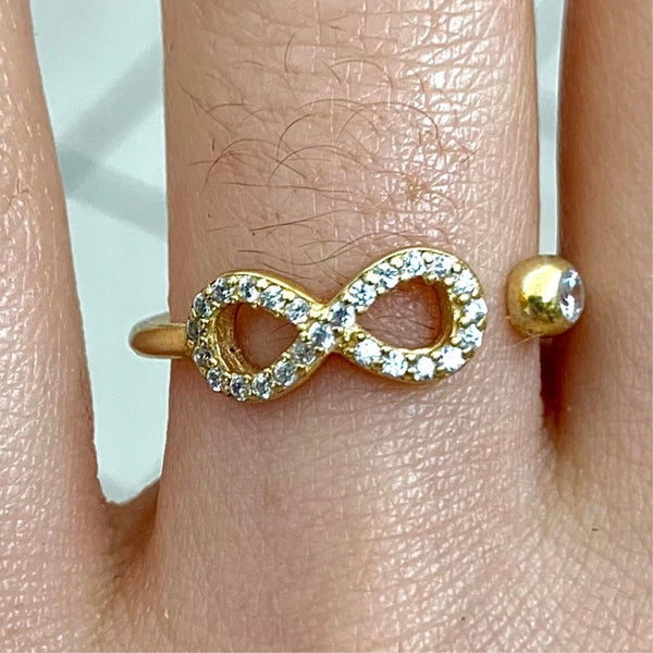 Infinity Sterling Silver Ring