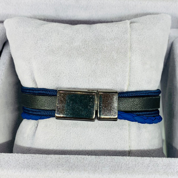 Cool Multiple Leather Men Bracelet