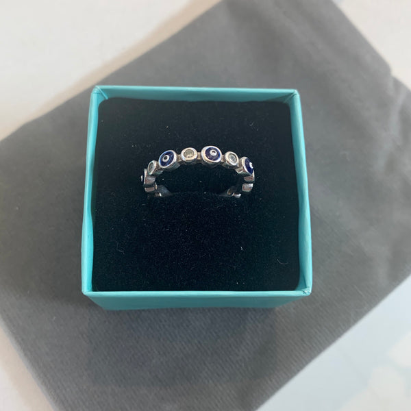 Multiple Evil Eye Ring