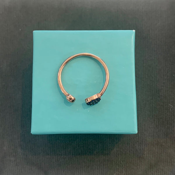 Evil Eye Ring Adjustable