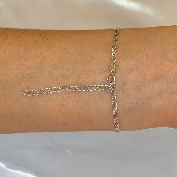 Evil Eye Sterling Silver Bracelet Lucky Charm