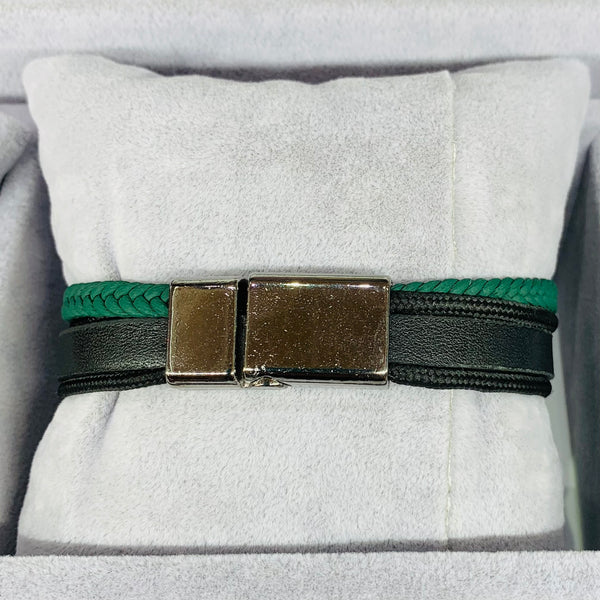 Cool Multiple Leather Men Bracelet