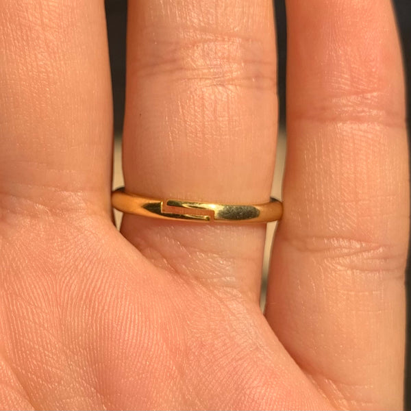 3D Heart Sterling Silver Ring