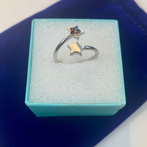 Star Ring Double Adjustable