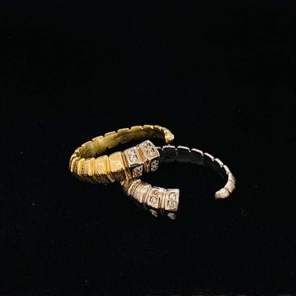Tail Shape Sterling Silver Ring