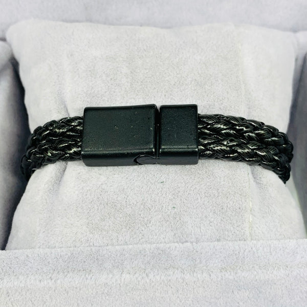 Anchor Leather Men Bracelet