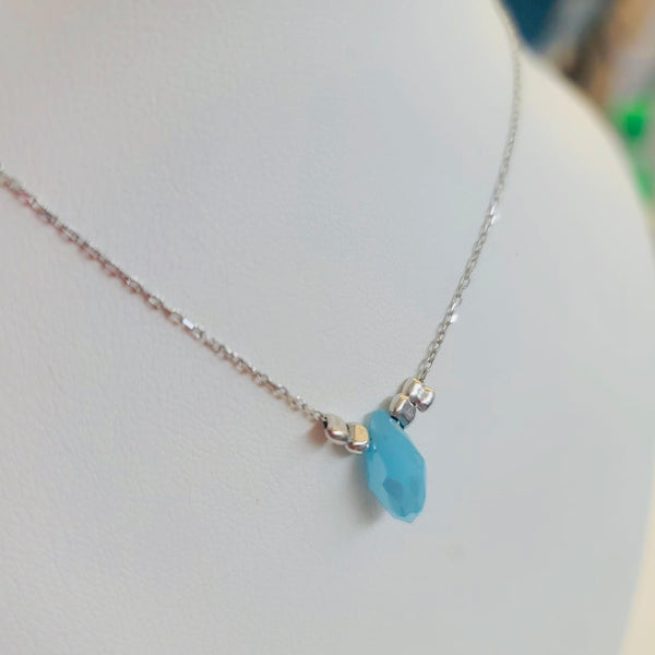 Blue Stone Daily Necklace