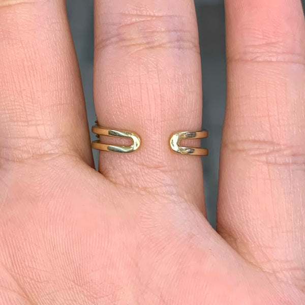 Infinity Evil Eye Sterling Silver Ring