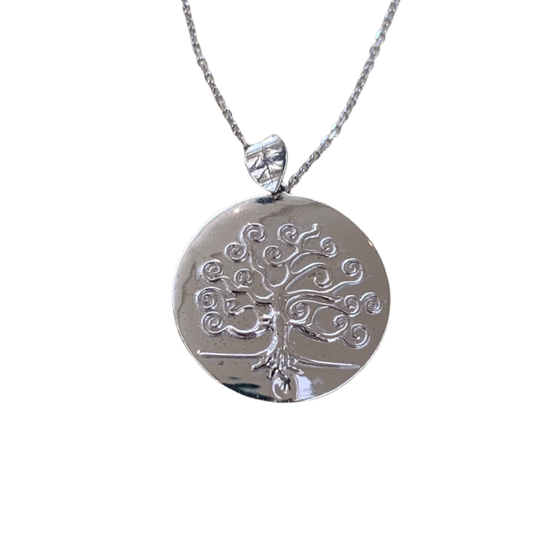 Tree of Life Necklace Sterling Silver